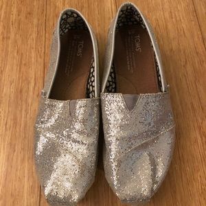 TOMS Glitter Flats